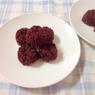 カカオマスで作るクッキーチョコ(*^◯^*)